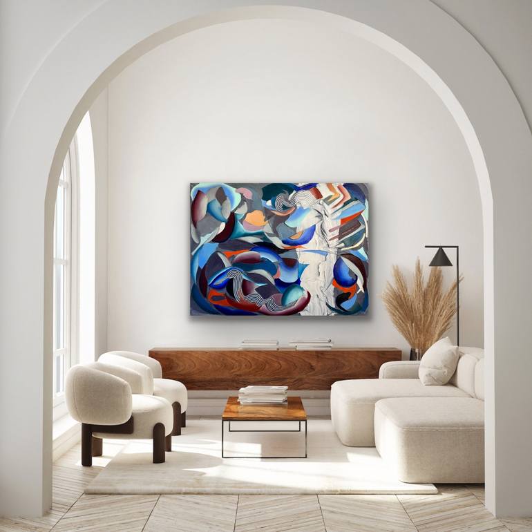 Original Abstract Painting by Caity Salamanca