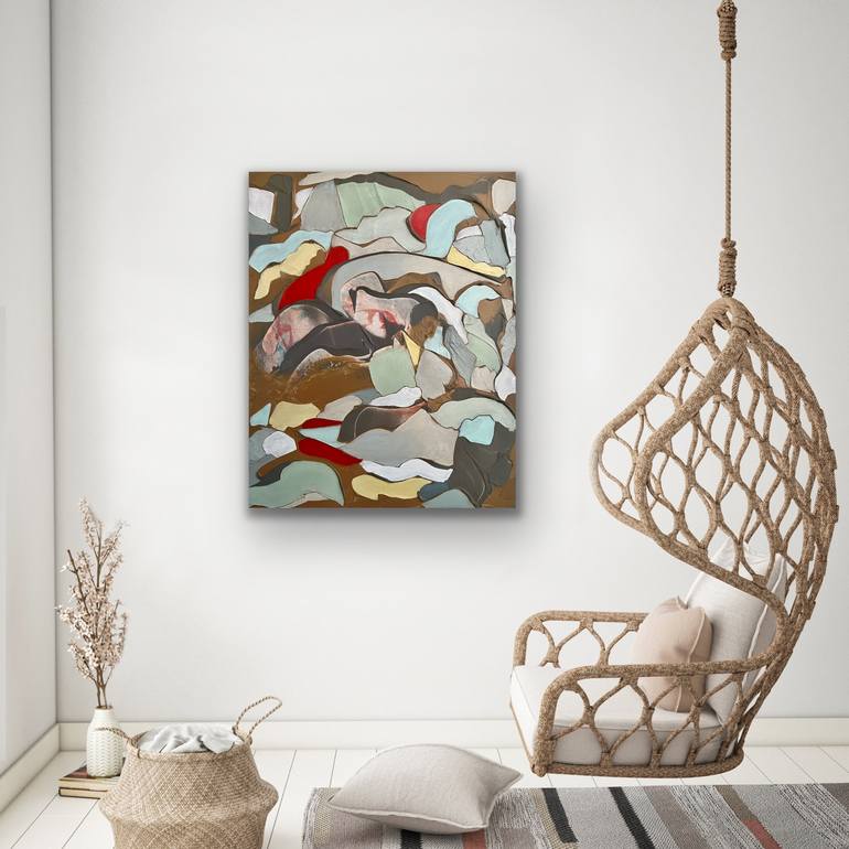 Original Abstract Painting by Caity Salamanca