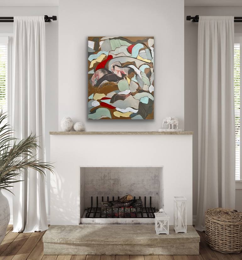 Original Abstract Painting by Caity Salamanca