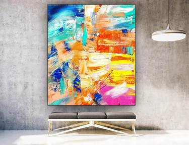 Original Abstract Paintings by MADDY H