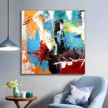 Original Abstract Paintings by MADDY H