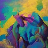 Quarantined horse by Mario Rene Madrigal-Arcia