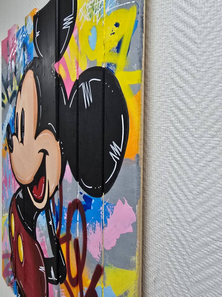 Original Street Art Pop Culture/Celebrity Painting by Nacks Nacks