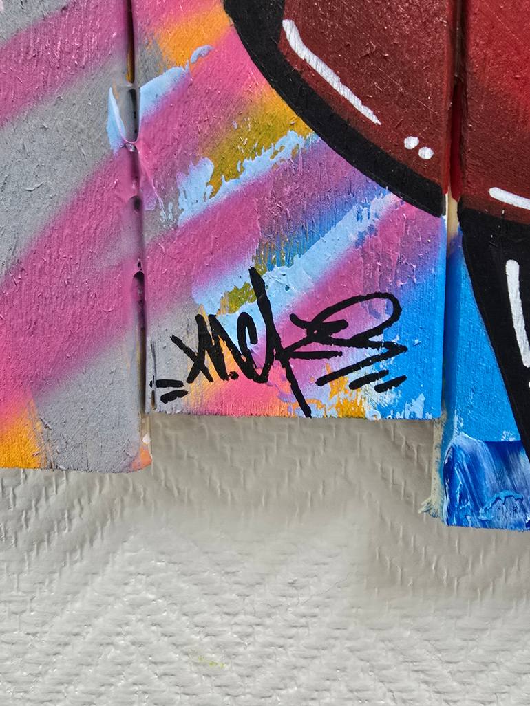 Original Street Art Pop Culture/Celebrity Painting by Nacks Nacks