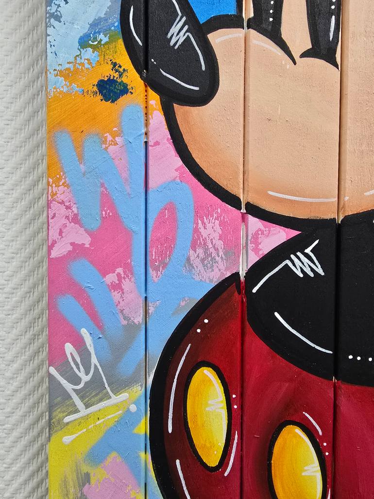 Original Street Art Pop Culture/Celebrity Painting by Nacks Nacks