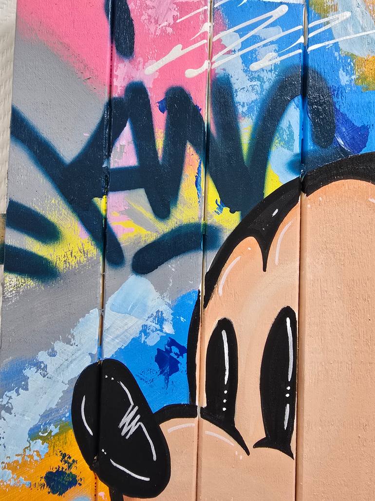 Original Street Art Pop Culture/Celebrity Painting by Nacks Nacks