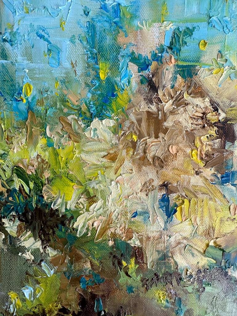 Original Abstract Expressionism Abstract Painting by Yerin Kim