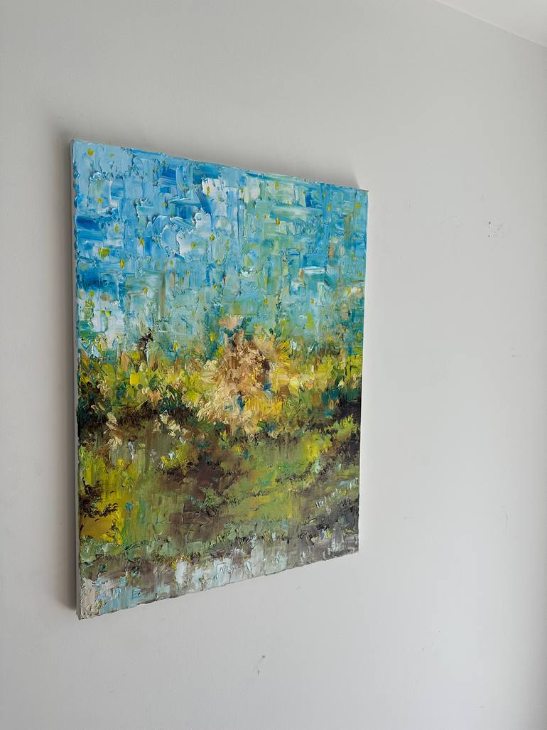 Original Abstract Expressionism Abstract Painting by Yerin Kim