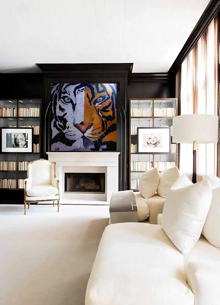 Original Abstract Expressionism Abstract Painting by Laraib Zeeshan