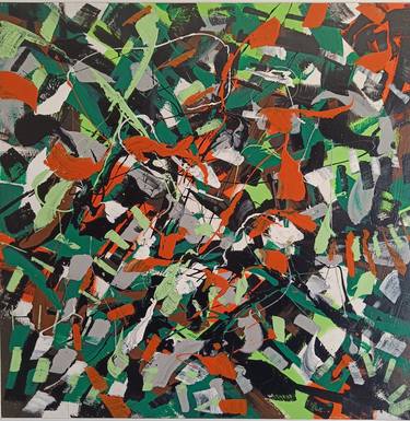 Original Abstract Paintings by Renato Parzianello