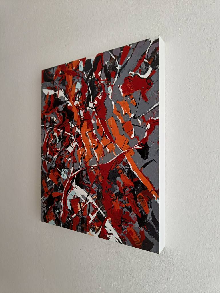 Original Abstract Painting by Renato Parzianello