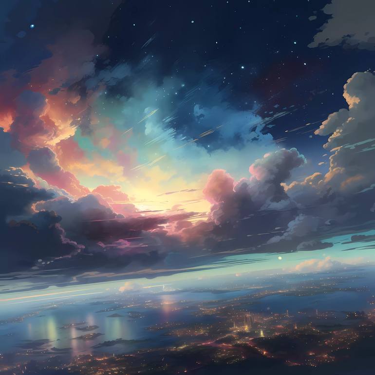 Night sky - Print