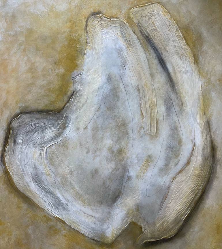 Original Conceptual Abstract Painting by Malina Wieczorek