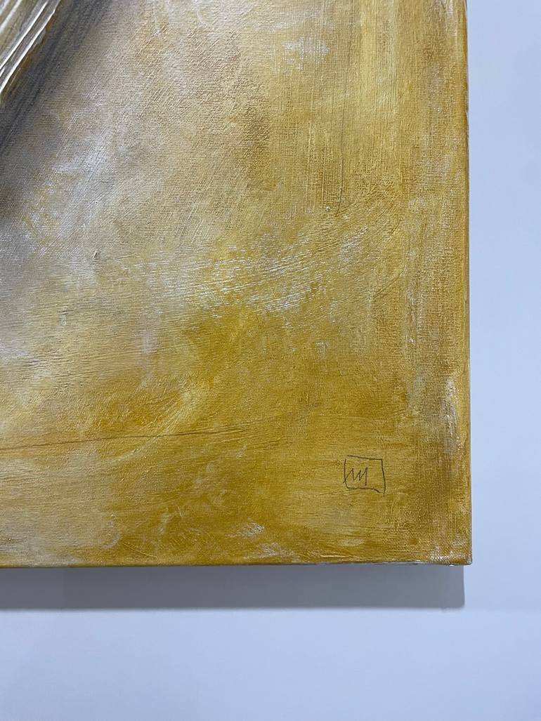 Original Conceptual Abstract Painting by Malina Wieczorek