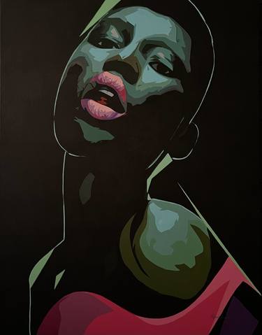 Original Contemporary Women Paintings by Rafael Alencar