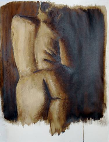 Print of Figurative Nude Paintings by Yves Portenier