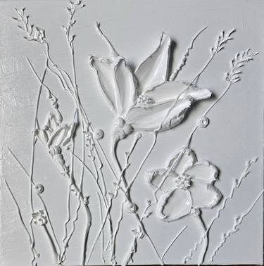 Original Minimalism Botanic Paintings by Shelly Floyd