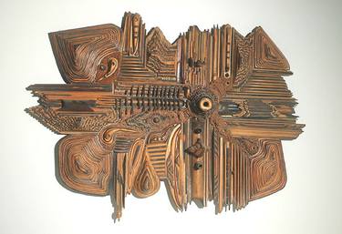 Original Abstract Sculpture by Eliseo Posse