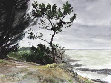 Print of Fine Art Seascape Paintings by Martin Beresford