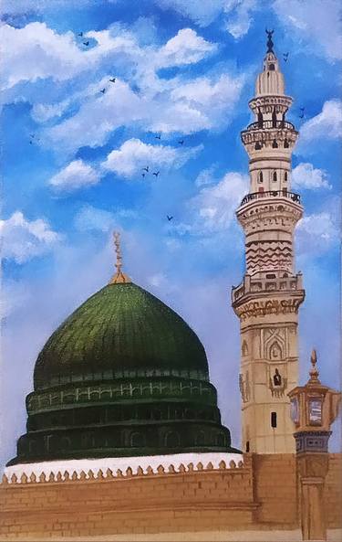Original Architecture Painting by Tayyba  Amjad hussain