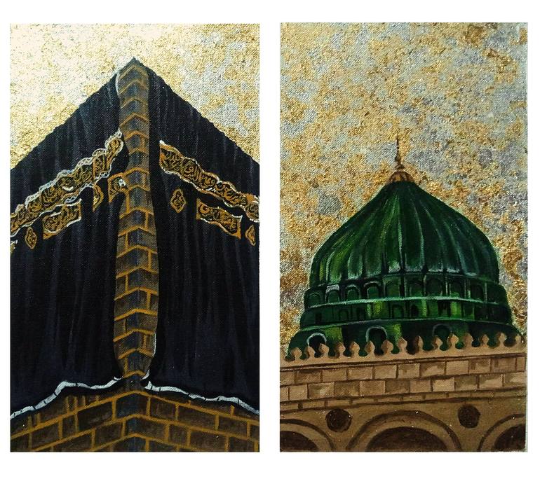 Print of Modernism Architecture Paintings by Tayyba Amjad Hussain