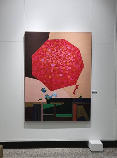 Original Abstract Expressionism Abstract Paintings by HWANG HYUN MI HWANG