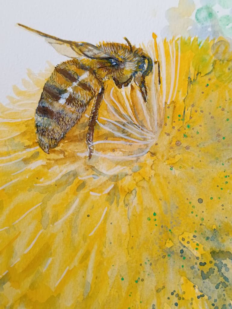 Original Figurative Garden Drawing by Claudia Escobar