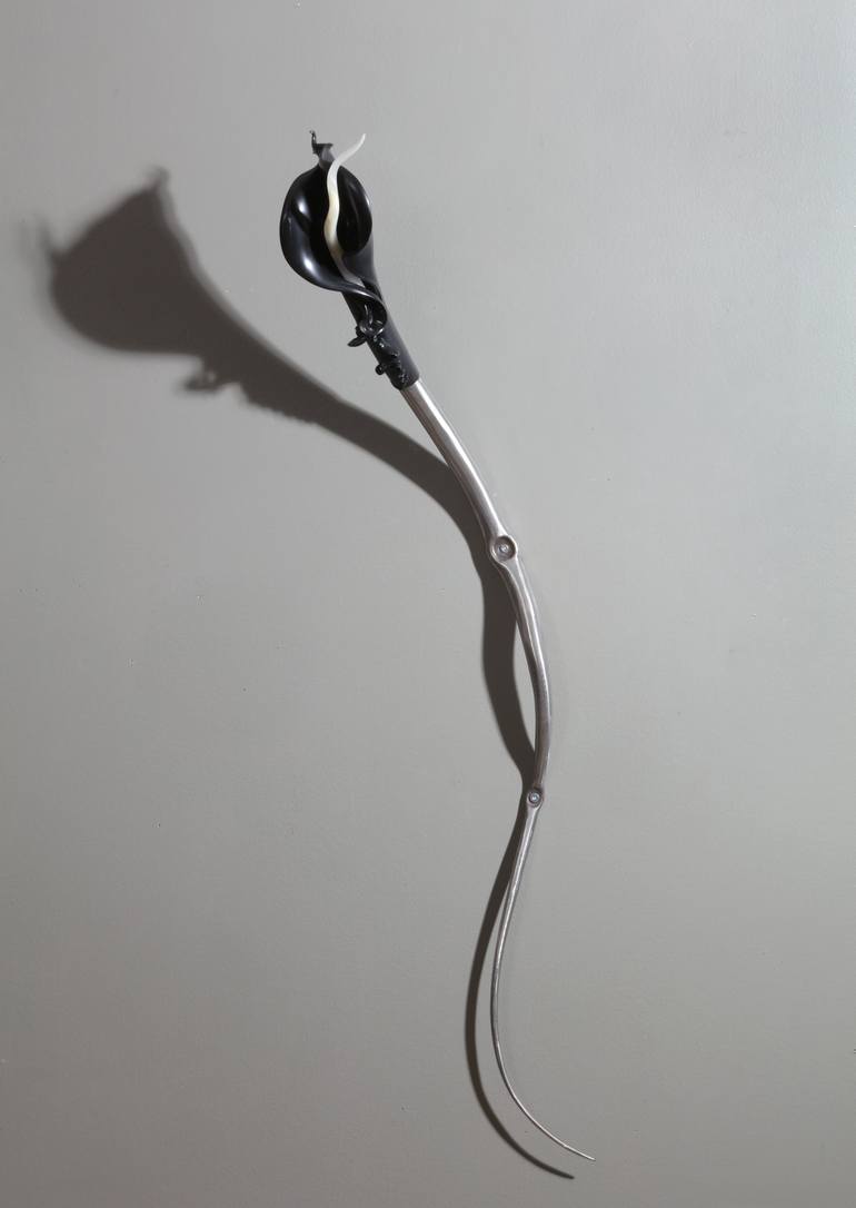 Original Abstract Nature Sculpture by Victor Oriecuia