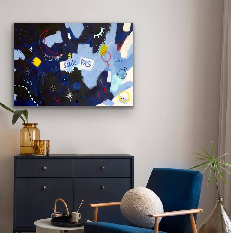 Original Abstract Painting by Angela Schang