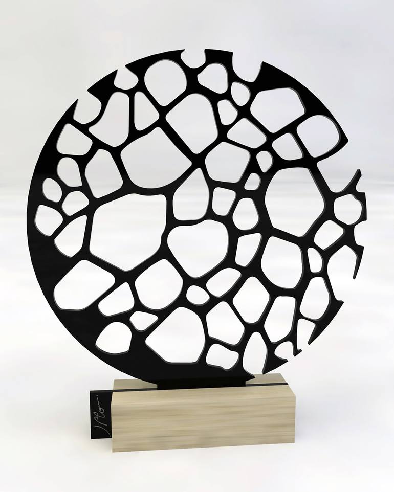 Original Abstract Geometric Sculpture by Estudio Ambar
