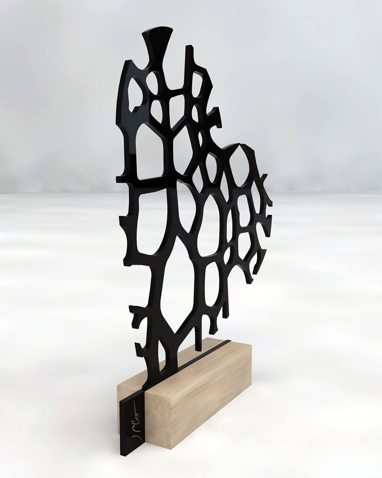 Original Abstract Love Sculpture by Estudio Ambar