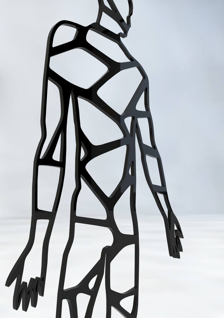 Original Abstract Body Sculpture by Estudio Ambar
