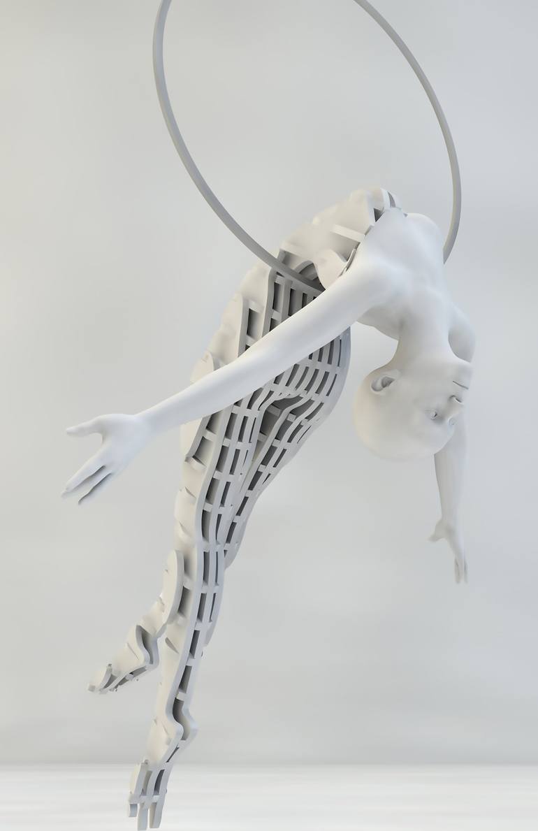 Original 3d Sculpture Body Sculpture by Estudio Ambar