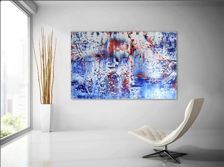 Original Abstract Expressionism Abstract Painting by Estudio Ambar