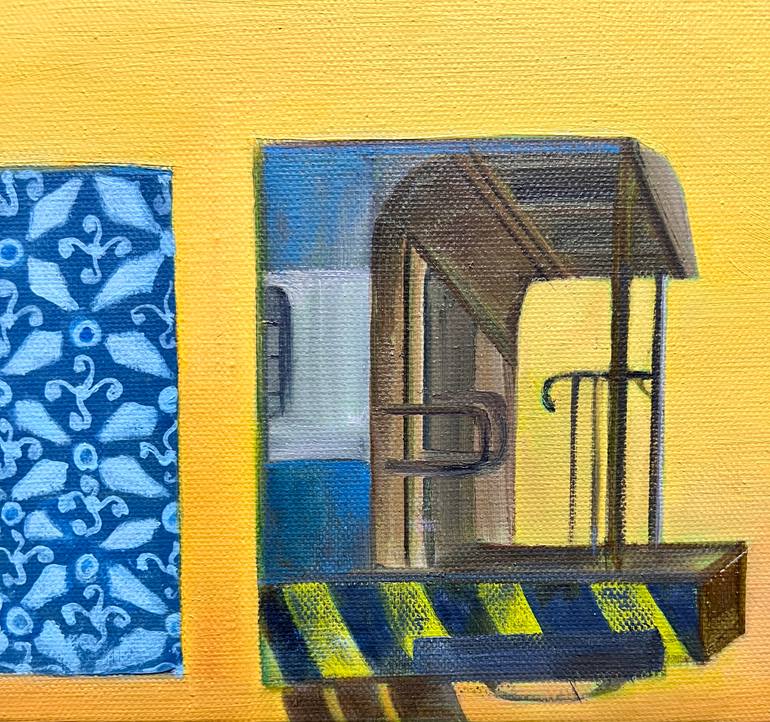 Original Abstract Cinema Painting by Izabella Thomas