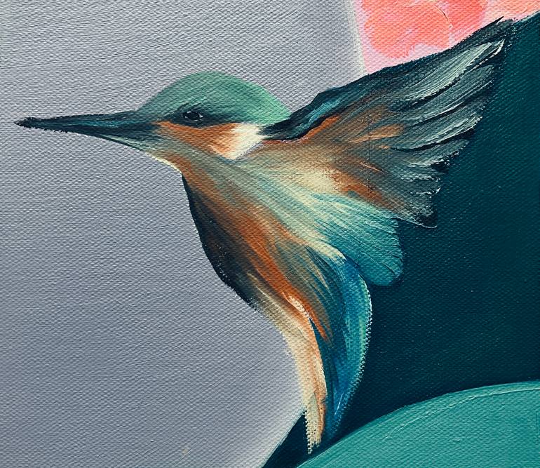 Original Abstract Travel Painting by Izabella Thomas