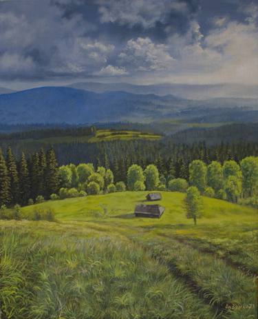 Original Realism Landscape Paintings by Andrii Lysenko