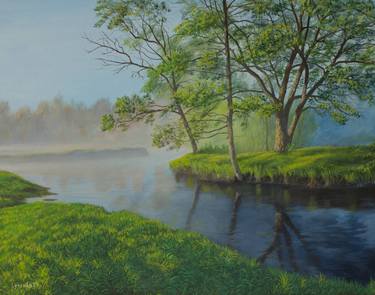 Original Realism Landscape Paintings by Andrii Lysenko