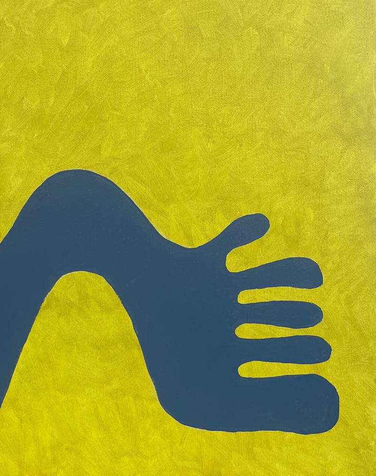 Original Abstract Body Painting by Esrin Uesuemues