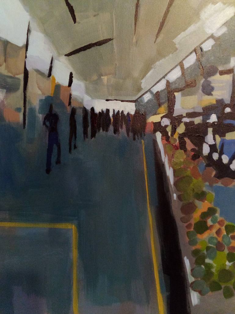 Original Impressionism Landscape Painting by Elizabeth Strouth