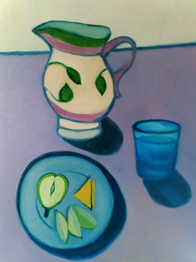 Print of Contemporary Still Life Paintings by Elizabeth Strouth
