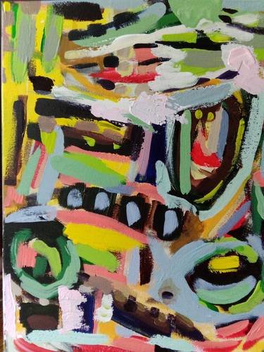 Original Abstract Painting by Elizabeth Strouth