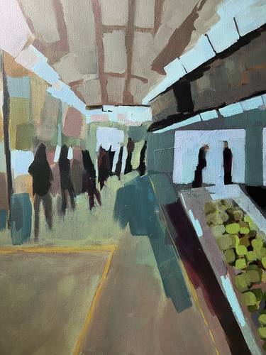Original Contemporary People Painting by Elizabeth Strouth