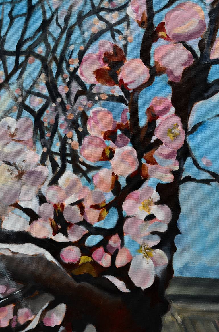 Original Expressionism Botanic Painting by Olha Yantovska