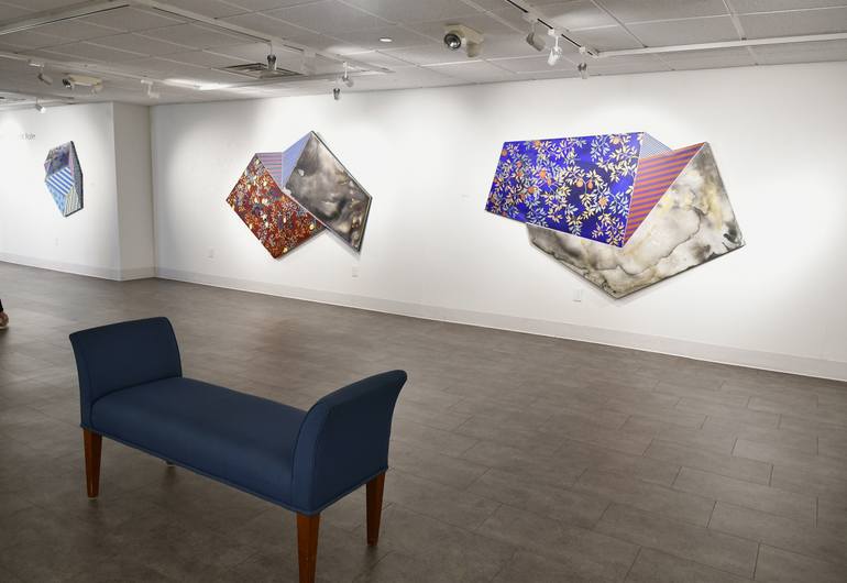 Original Contemporary Abstract Painting by Nichole Gronvold Roller