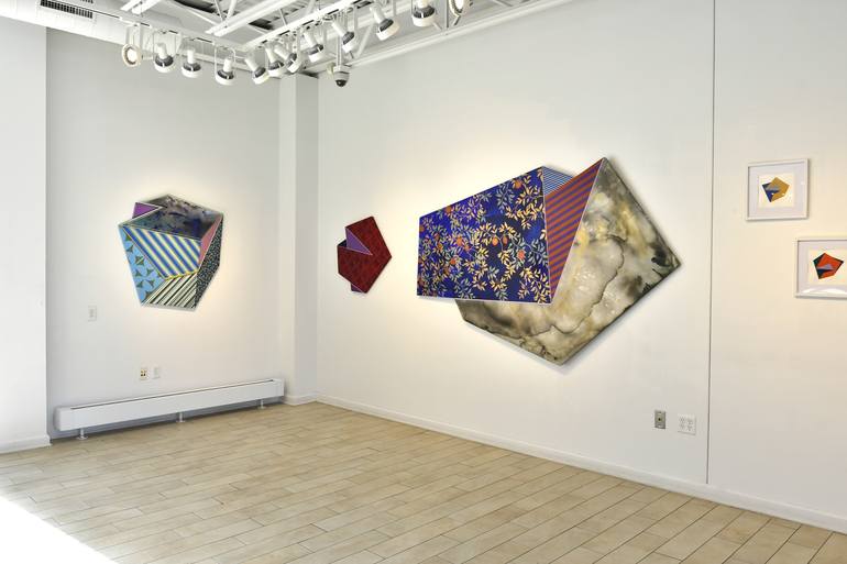 Original Contemporary Abstract Painting by Nichole Gronvold Roller