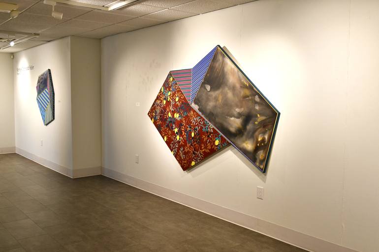 Original Contemporary Abstract Painting by Nichole Gronvold Roller