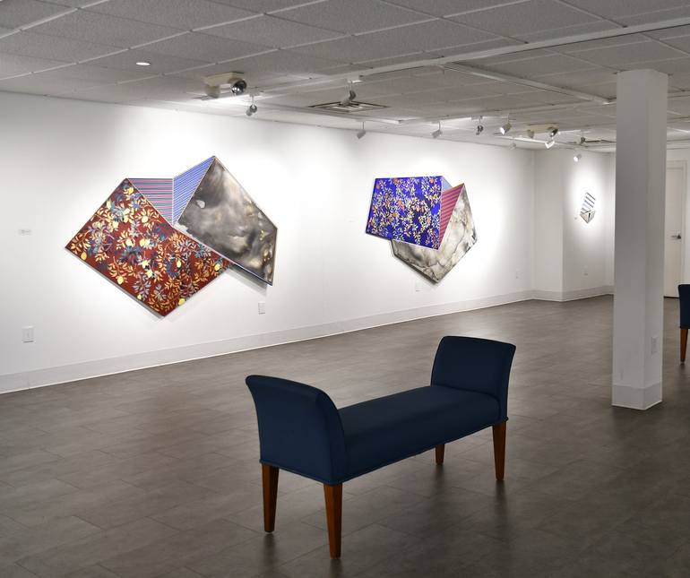 Original Contemporary Abstract Painting by Nichole Gronvold Roller