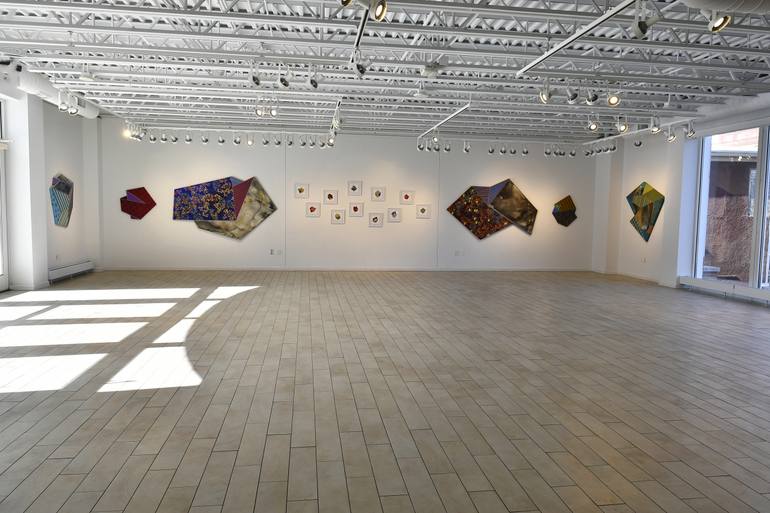 Original Contemporary Abstract Painting by Nichole Gronvold Roller