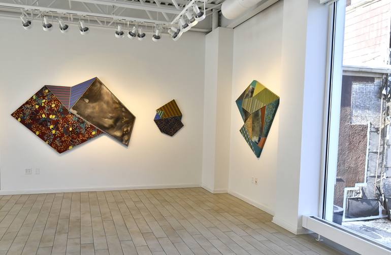 Original Contemporary Abstract Painting by Nichole Gronvold Roller